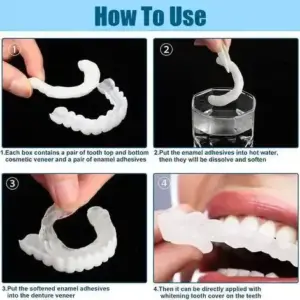 QIAWI™- Premium Custom Silicone Denture Set