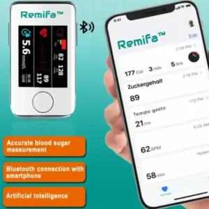 Remifa™ Precision Glucose Monitoring Premium Non-invasive Medical Device + Exclusive Gift